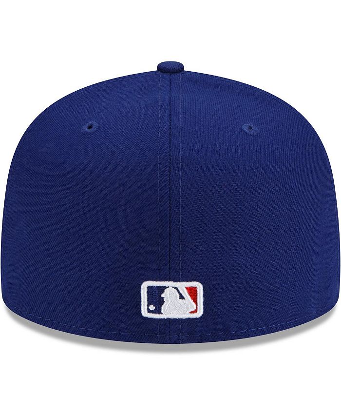 New Era Men's Royal Los Angeles Dodgers City Cluster 59FIFTY Fitted Hat ...