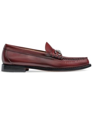 G.H.BASS Men's Lincoln Leather Penny Loafers