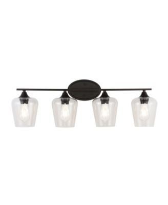 Jayne 4-Light Cottage Rustic LED Vanity Light
