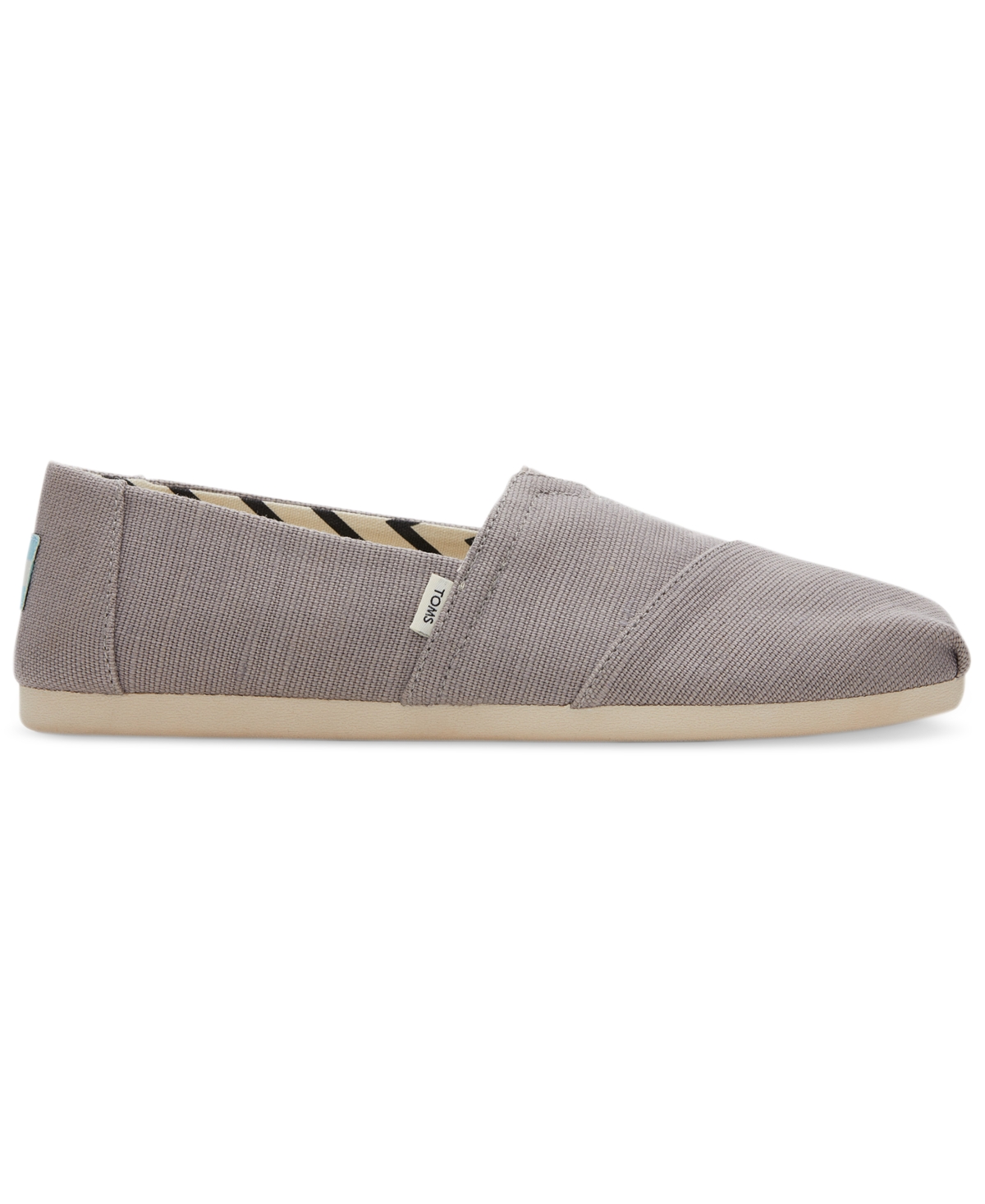 Toms Women's Alpargata Heritage Canvas Flats In Morning Dove Heritage Canvas