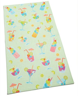 Martha Stewart Collection - Mixed Drinks Beach Towel