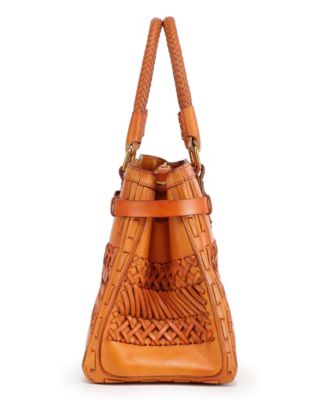 Women's Genuine Leather Lantana Satchel Bag