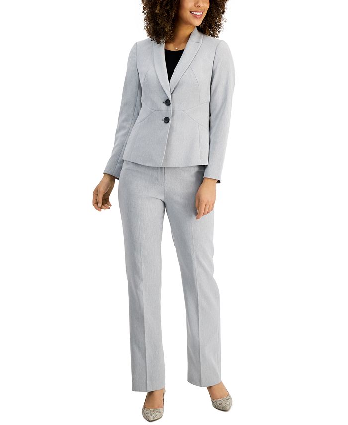 Le Suit Women's Seamed Pantsuit, Regular & Petite Sizes - Macy's