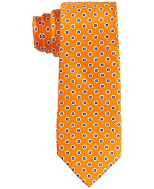 Boys Classic Orange Dot Tie