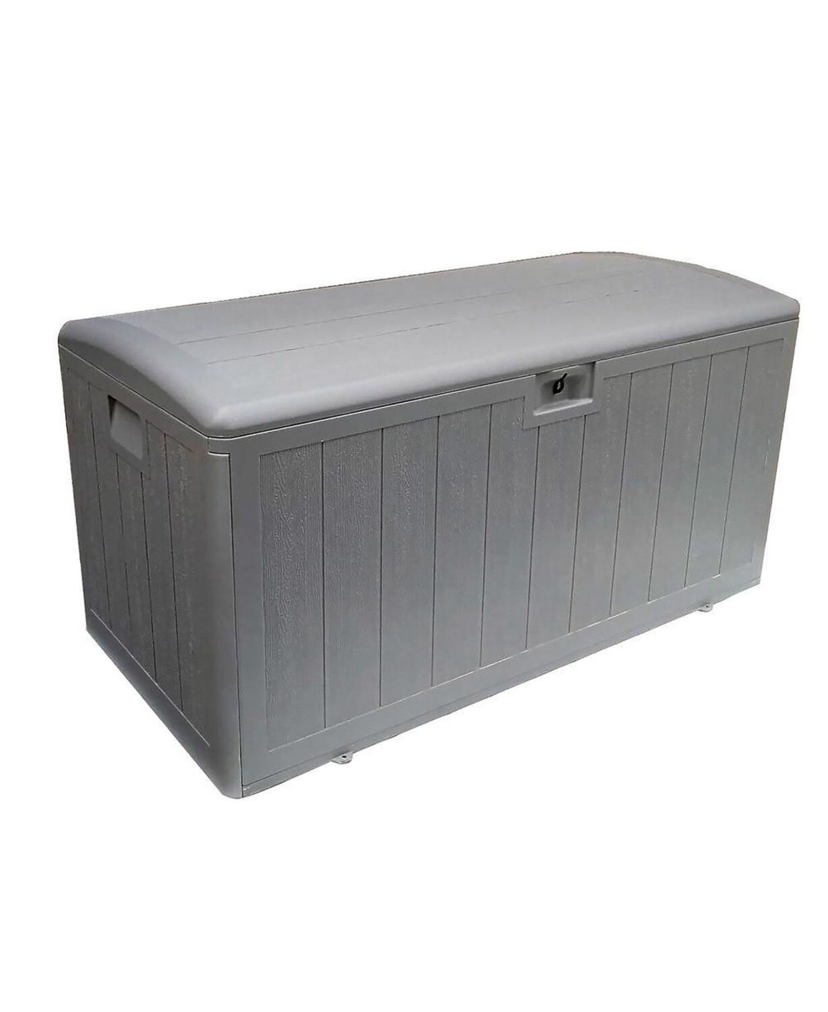 105 Gallon Outdoor Patio Storage Deck Box, Driftwood - Driftwood