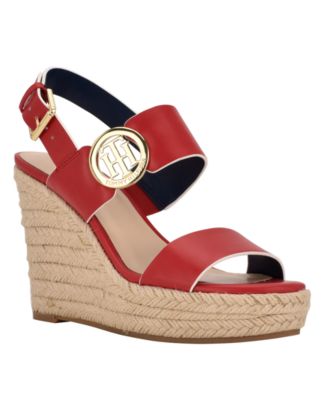 tommy hilfiger women's wedge shoes