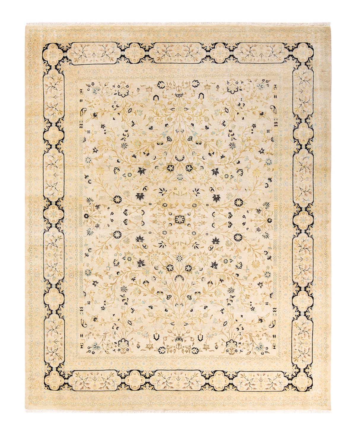 Closeout! Adorn Hand Woven Rugs Mogul M1605 8'2in x 10'4in Area Rug - Ivory