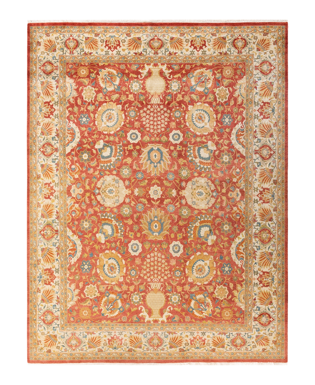 Closeout! Adorn Hand Woven Rugs Mogul M1605 8' x 10'10in Area Rug - Orange