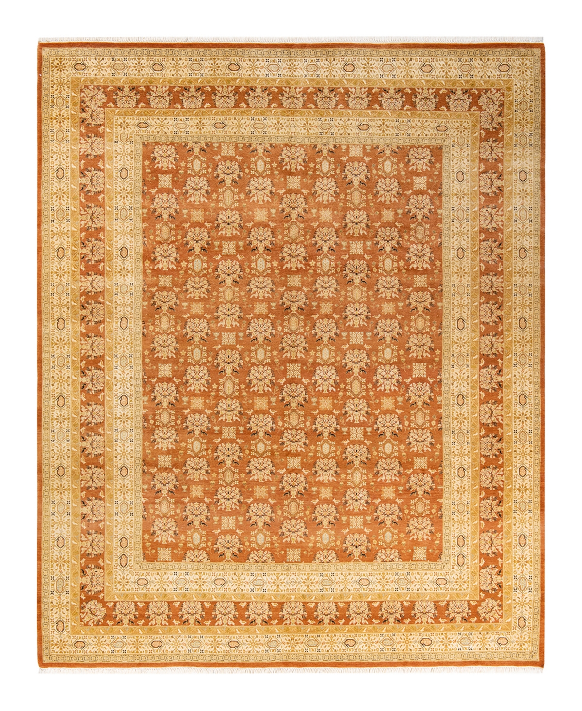Closeout! Adorn Hand Woven Rugs Mogul M1078 8'1in x 10'2in Area Rug - Brown