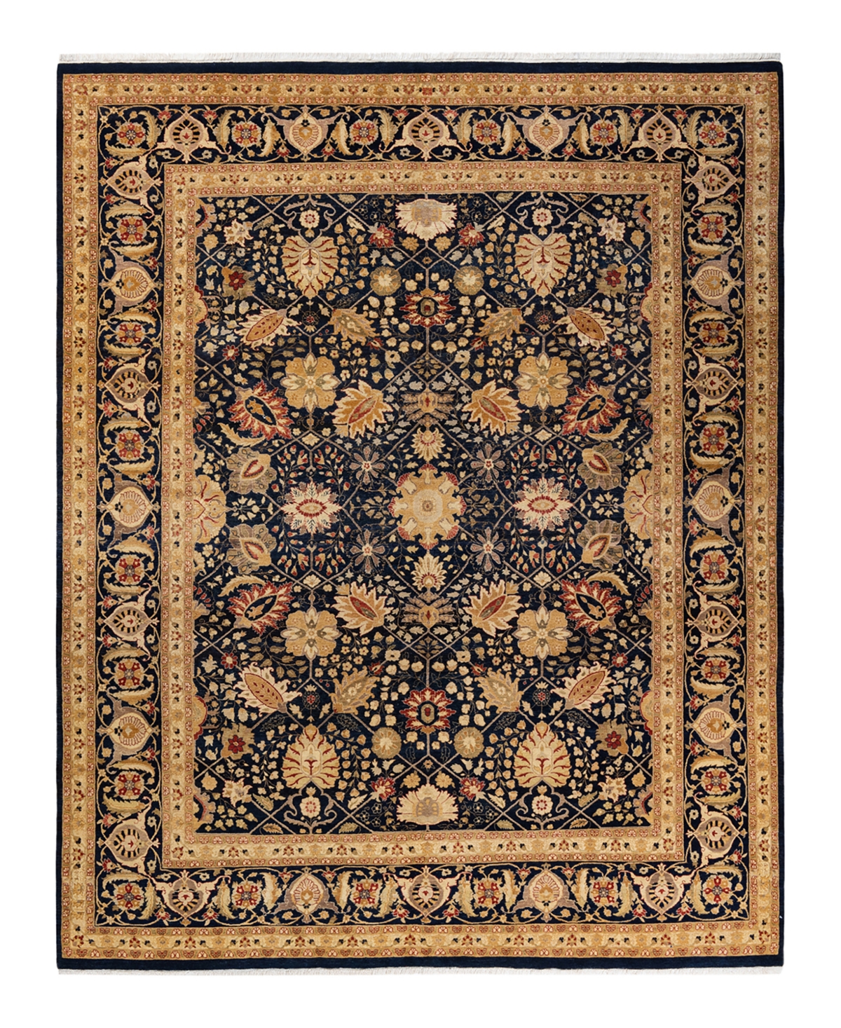 Closeout! Adorn Hand Woven Rugs Mogul M14600 8'2in x 10'1in Area Rug - Blue