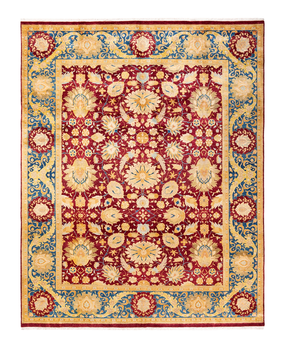 Closeout! Adorn Hand Woven Rugs Mogul M14622 8' x 10'4in Area Rug - Red