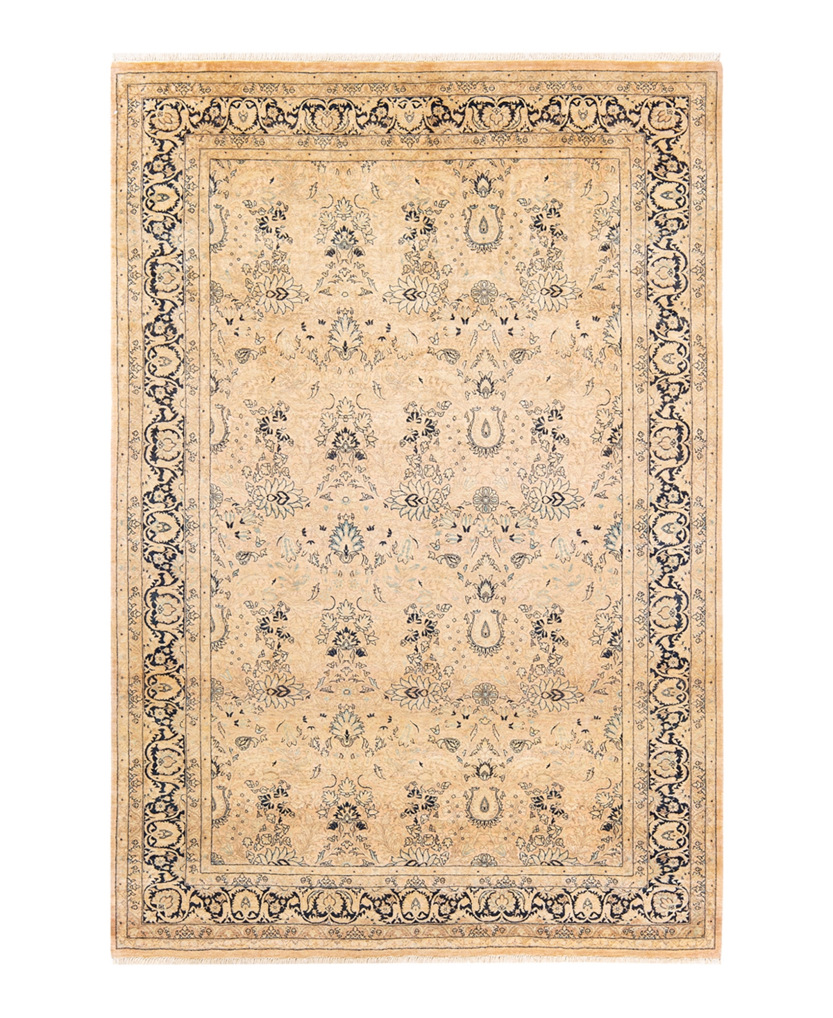 Closeout! Adorn Hand Woven Rugs Mogul M14277 6'2in x 9'2in Area Rug - Beige