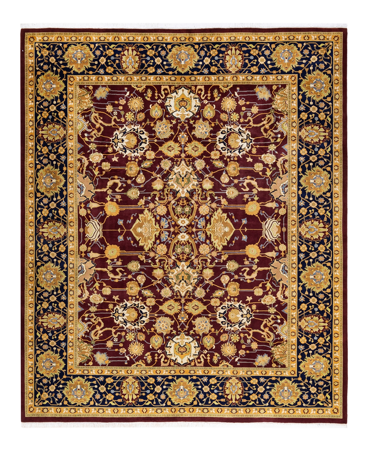 Closeout! Adorn Hand Woven Rugs Mogul M1403 8'3in x 10'2in Area Rug - Red