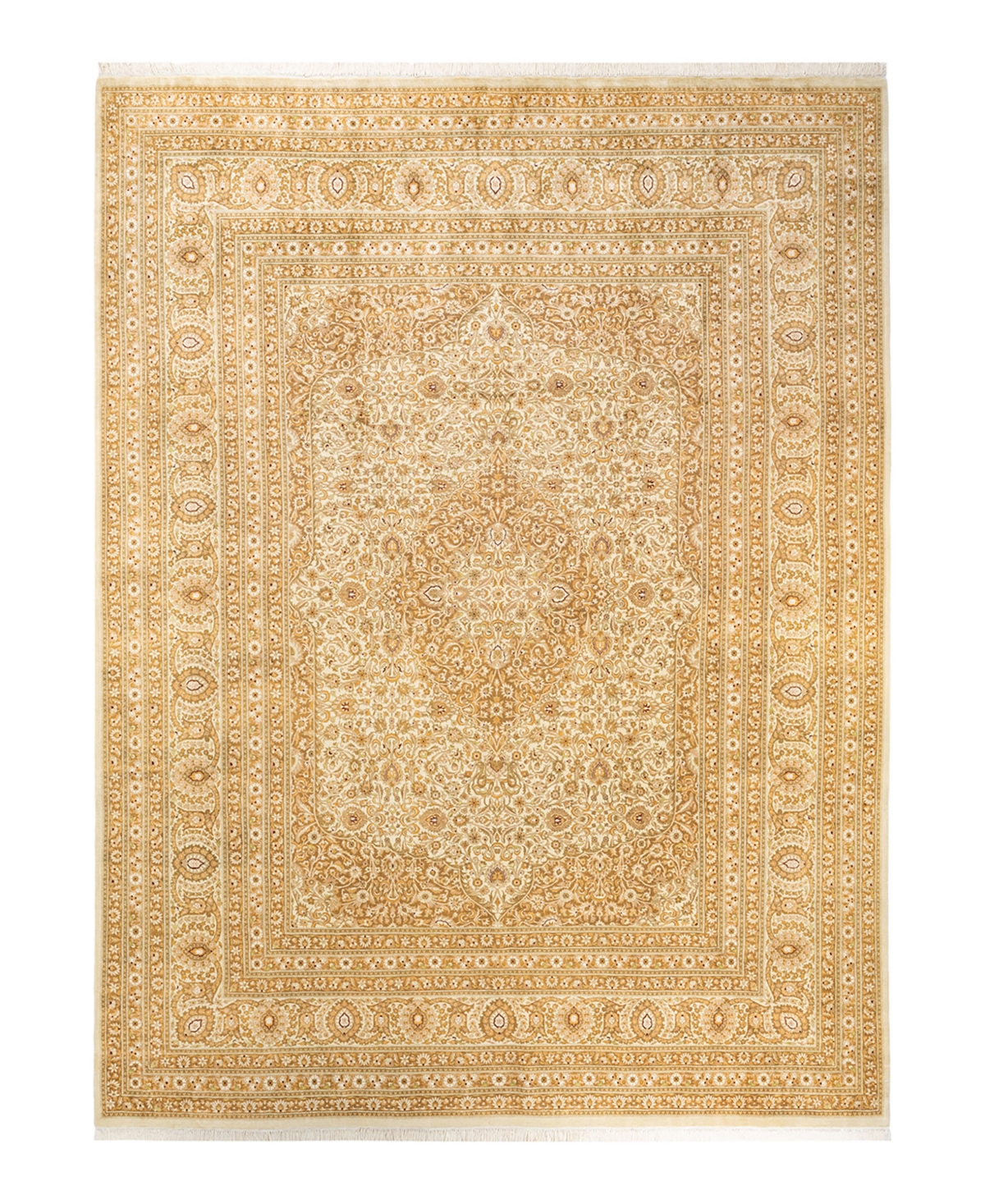 Closeout! Adorn Hand Woven Rugs Mogul M123052 9'1in x 12'2in Area Rug - Yellow