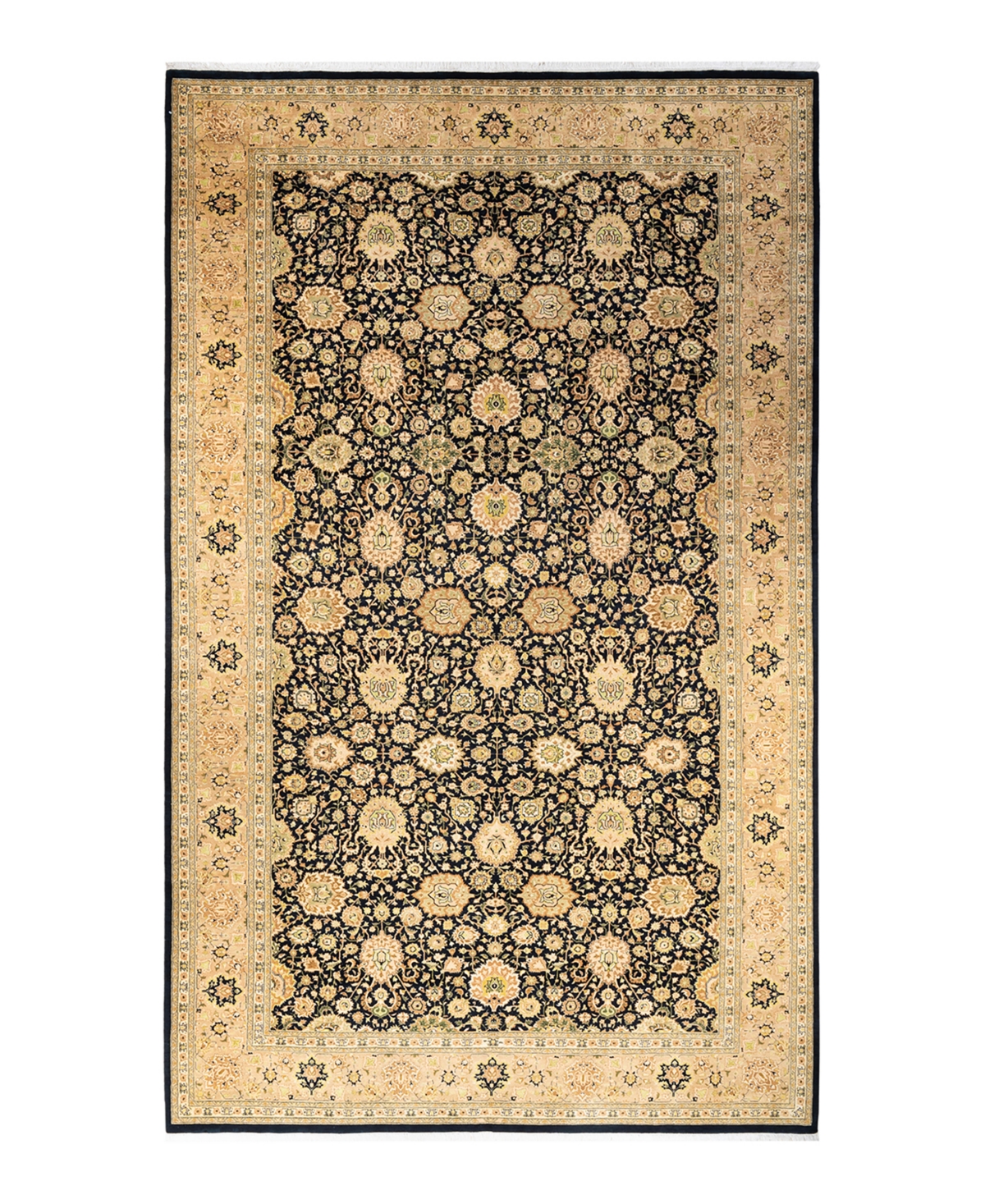 Closeout! Adorn Hand Woven Rugs Mogul M1479 8'2in x 14' Area Rug - Black