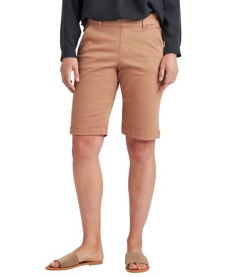 Maddie Mid Rise Bermuda Pull-On Shorts 