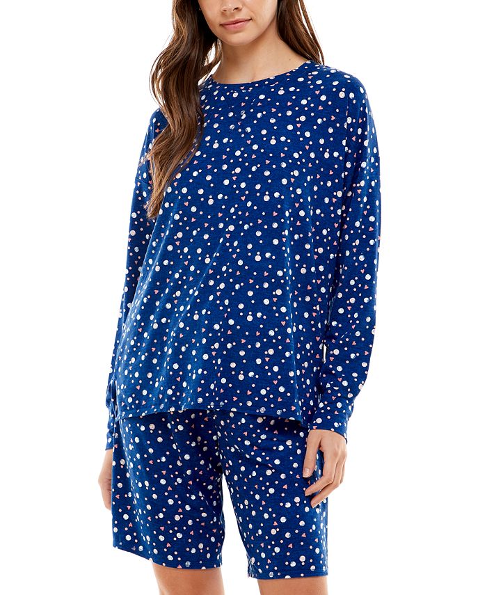 Roudelain Cozy Luxe Bermuda Shorts Pajama Set & Reviews - All Pajamas ...