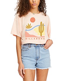 Juniors' Only Today Cotton Cropped T-Shirt