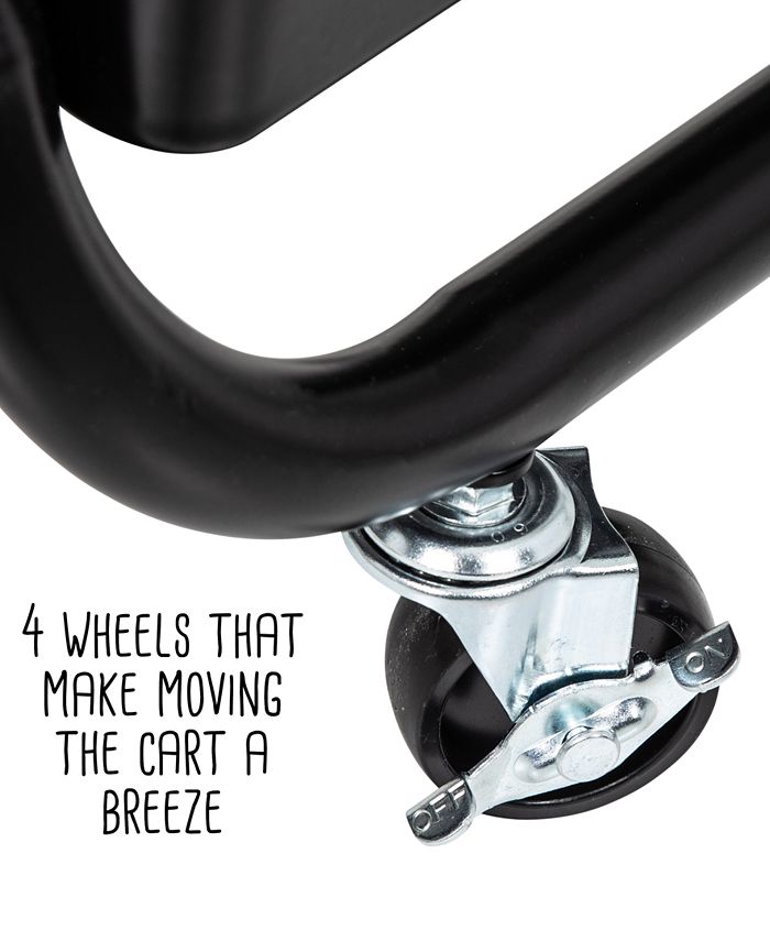 Honey Can Do Rolling Craft Cart with Peg Board Macy's