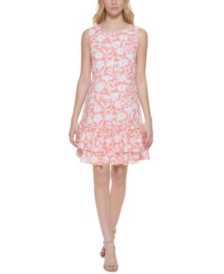 macy's tommy hilfiger floral dress