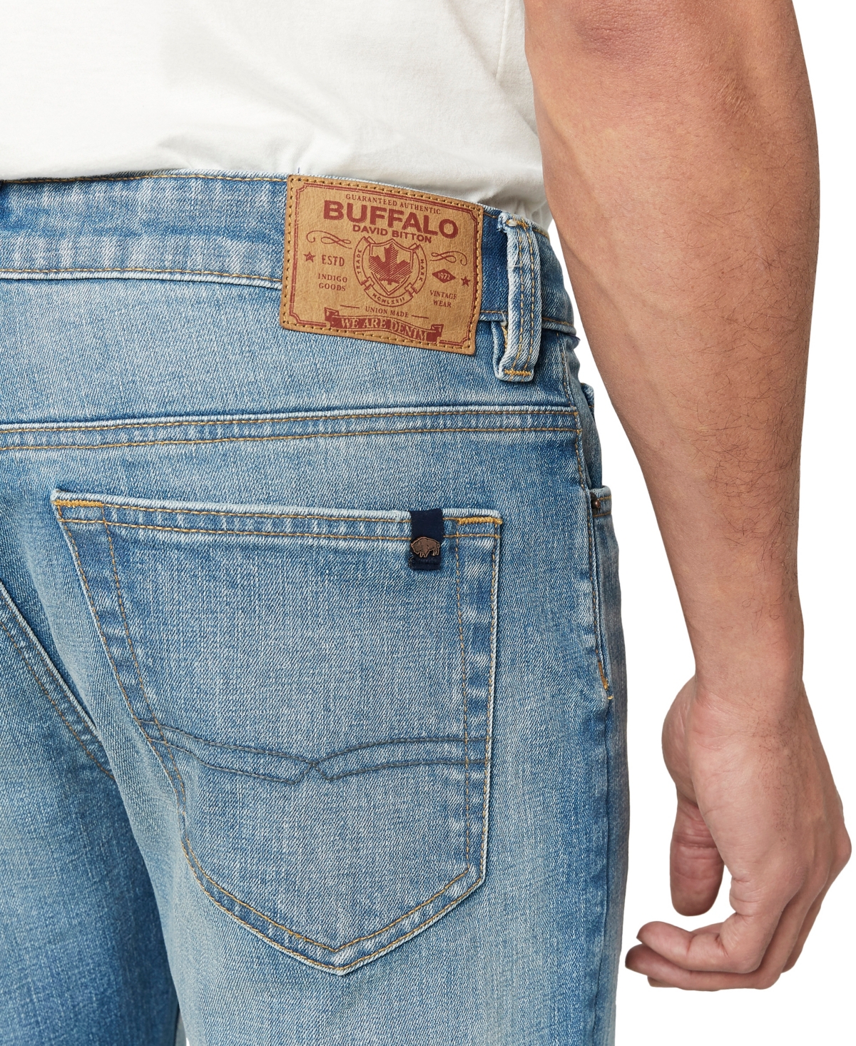 Men's Buffalo David Bitton Relaxed Straight Driven Stretch Jeans