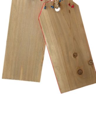 Wooden Patriotic or Americana Doorknob Hanging Decor, 19.5"