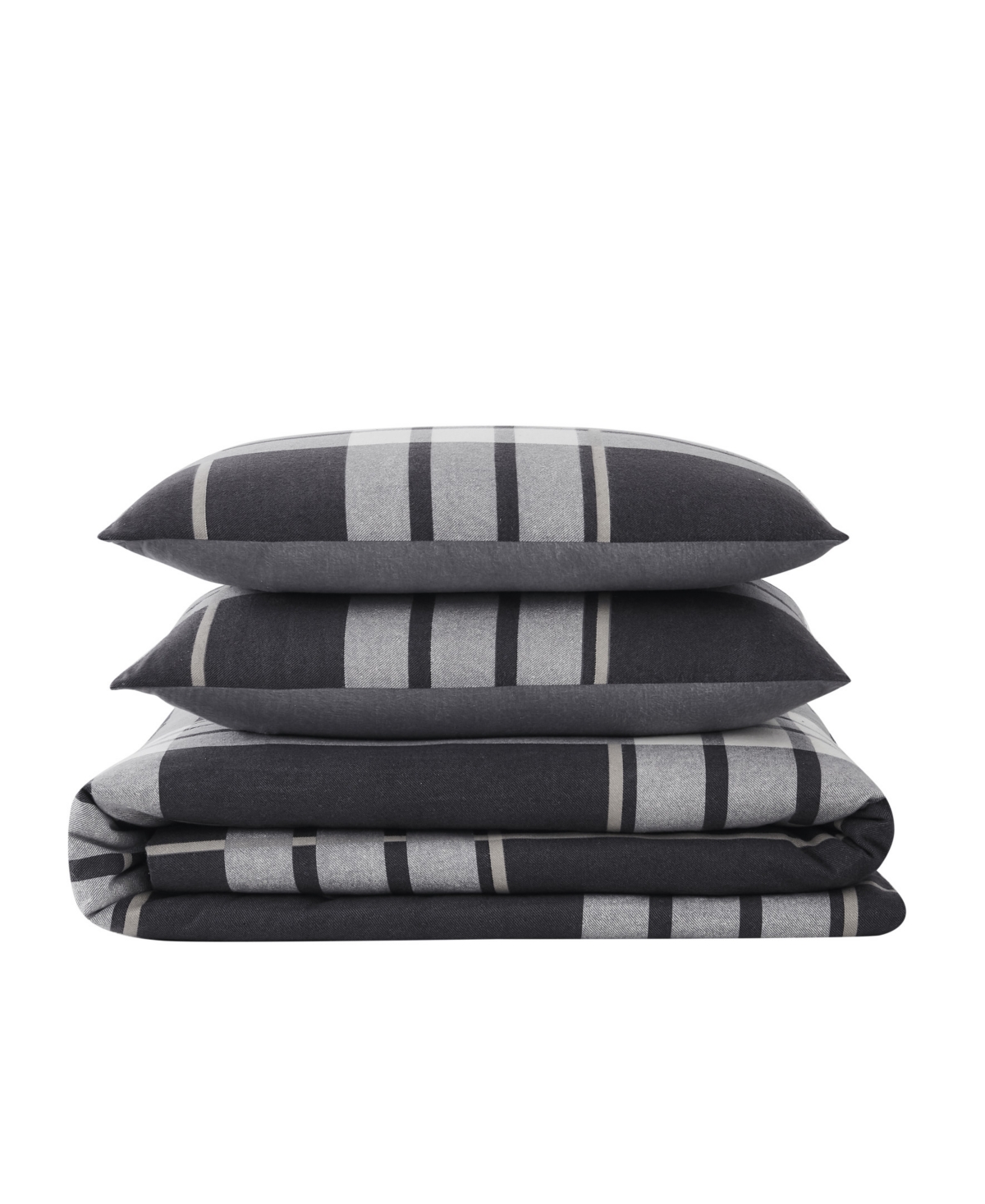Truly Soft Milo Plaid 2 Piece Flannel Duvet Cover Set, Twin Xl