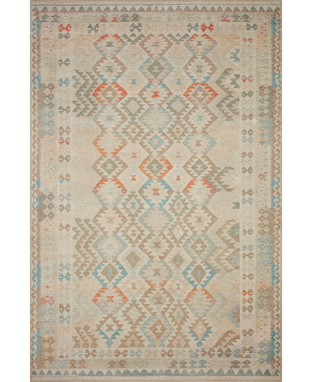 Justina Blakeney Malik Mal-02 7'6in x 9'6in Area Rug - Beige