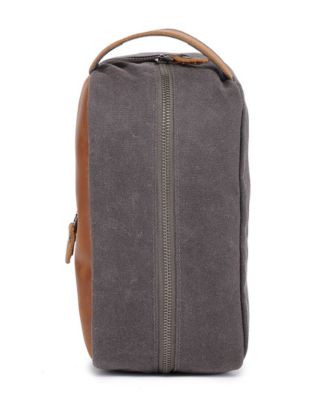 Stone Creek Waxed Canvas Toiletry Bag