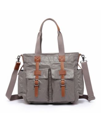 Urban Light Coated Canvas Tote Bag
