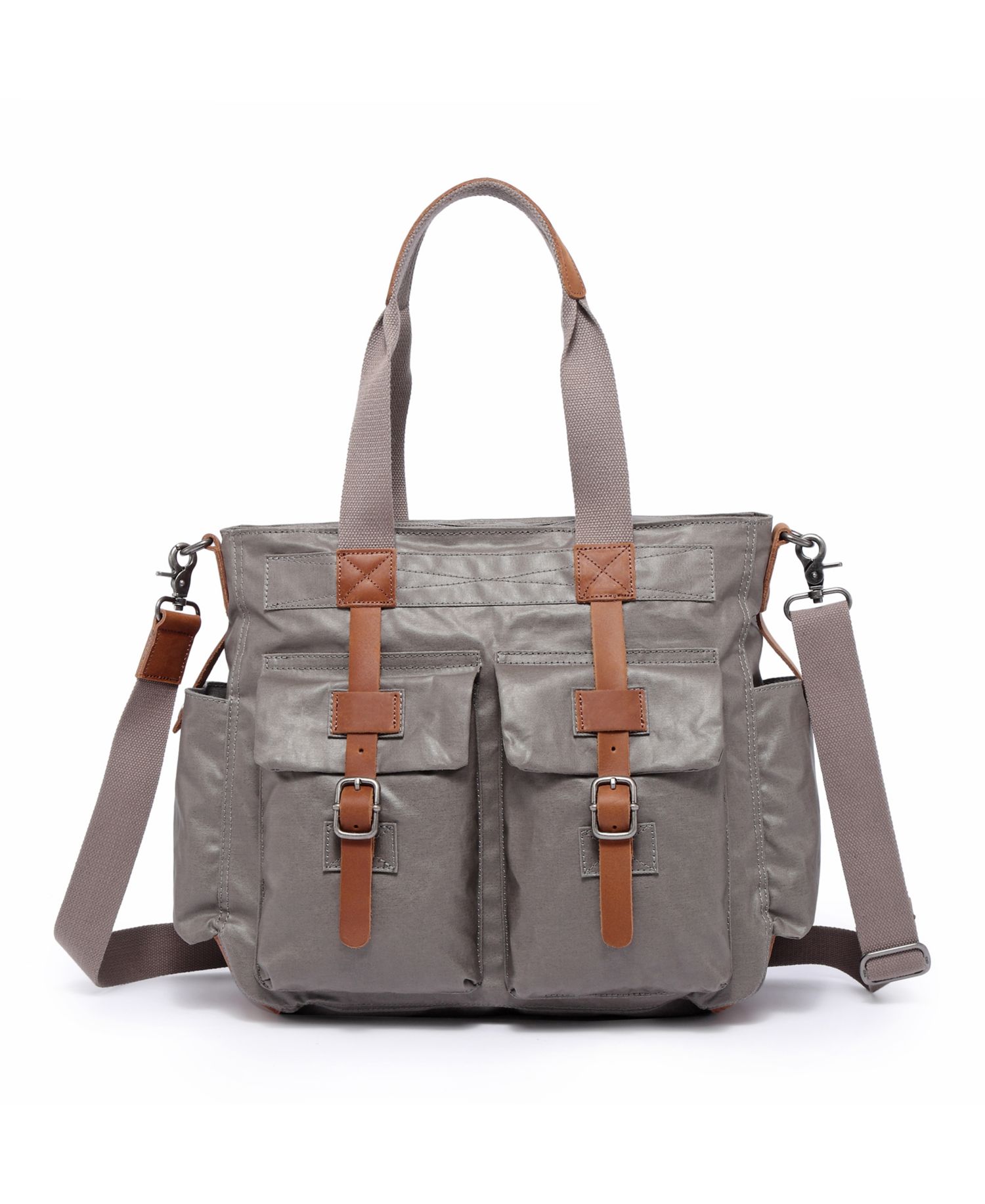 Urban Light Coated Canvas Tote Bag