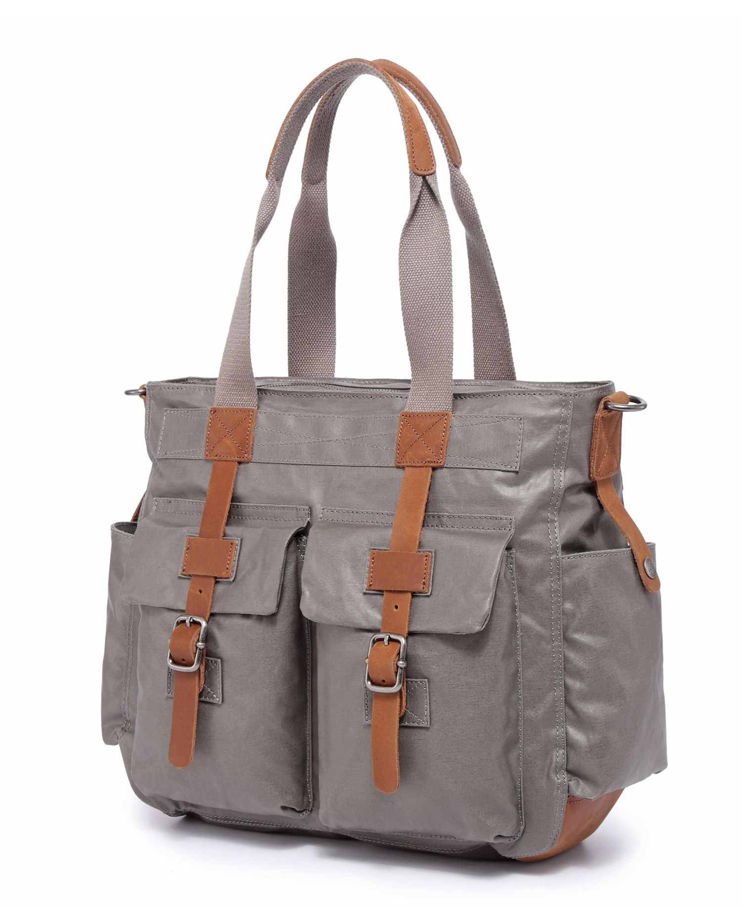 Urban Light Coated Canvas Tote Bag