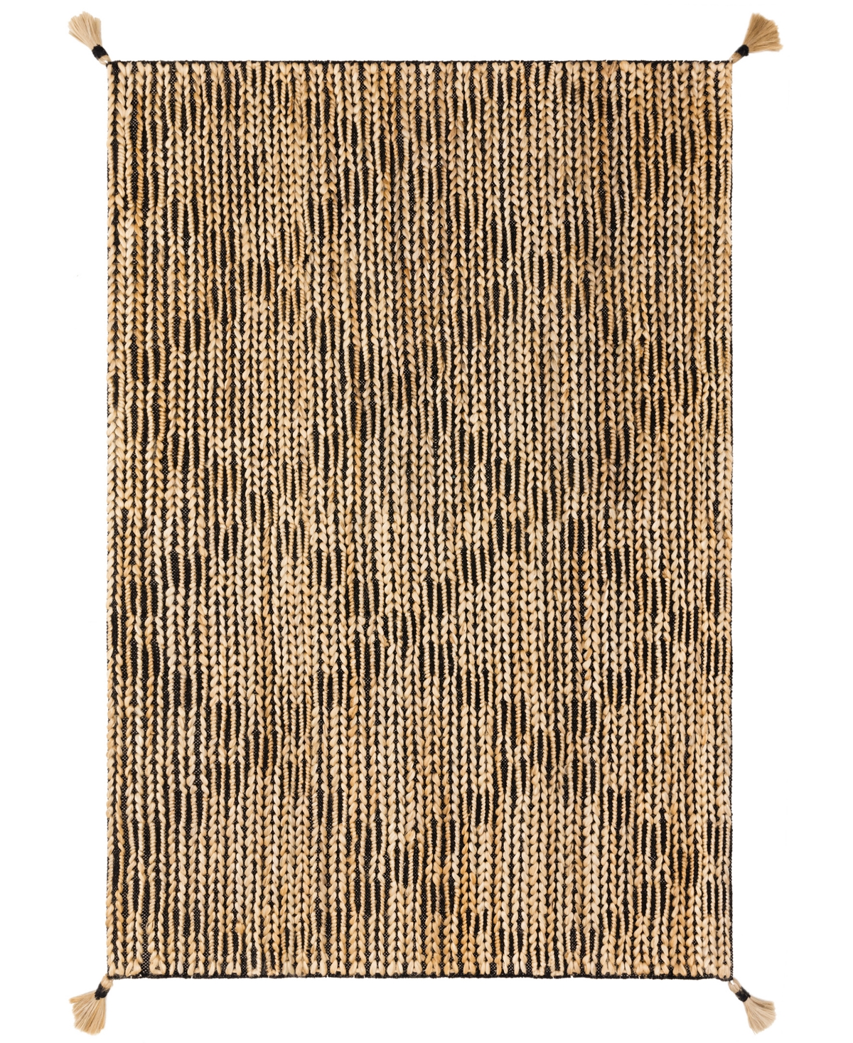 Justina Blakeney Playa Ply-02 5' x 7'6in Area Rug - Black