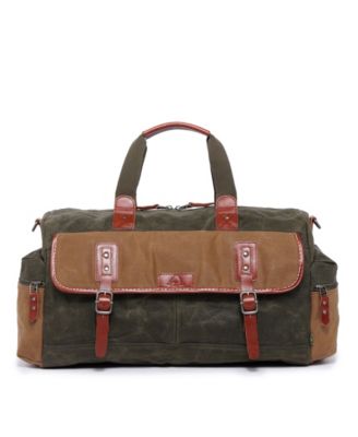 Stone Creek Waxed Canvas Duffel Bag
