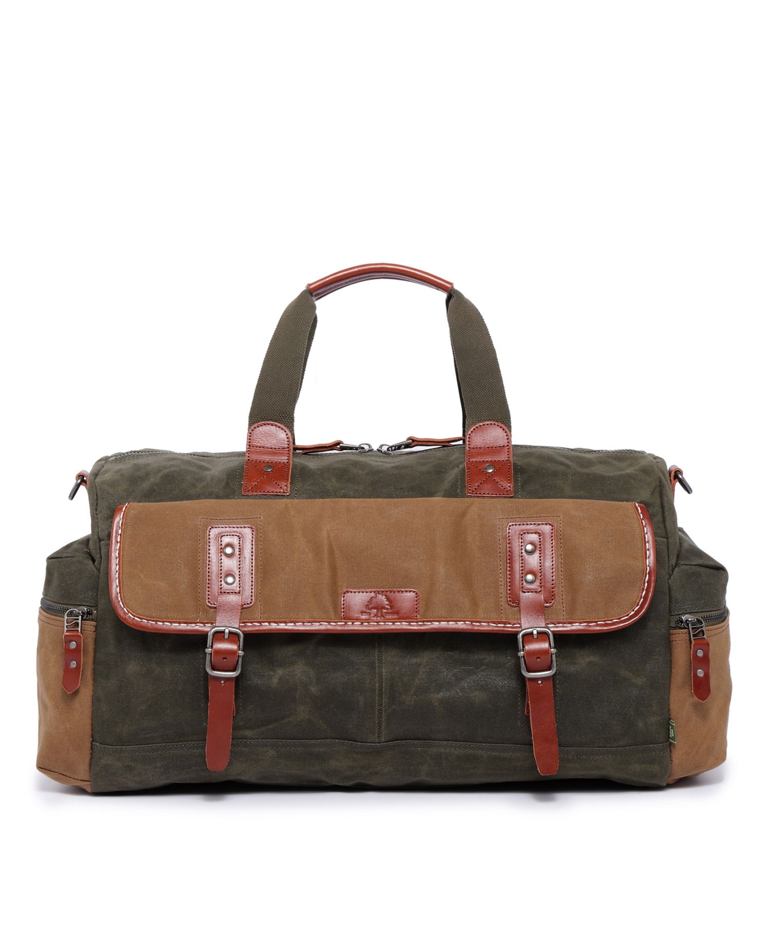 Stone Creek Waxed Canvas Duffel Bag