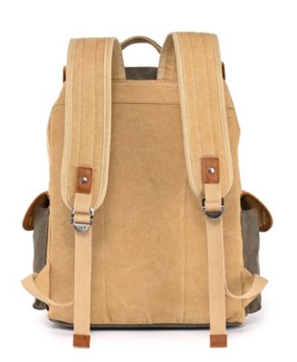 Mountain Wood Canvas Backpack