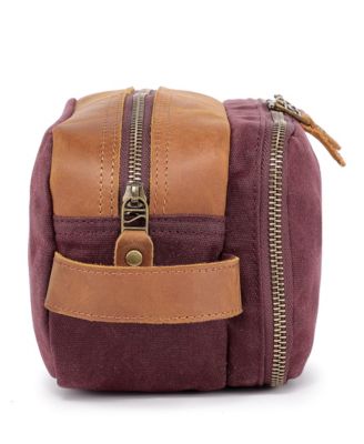Turtle Ridge Waxed Canvas Toiletry Bag