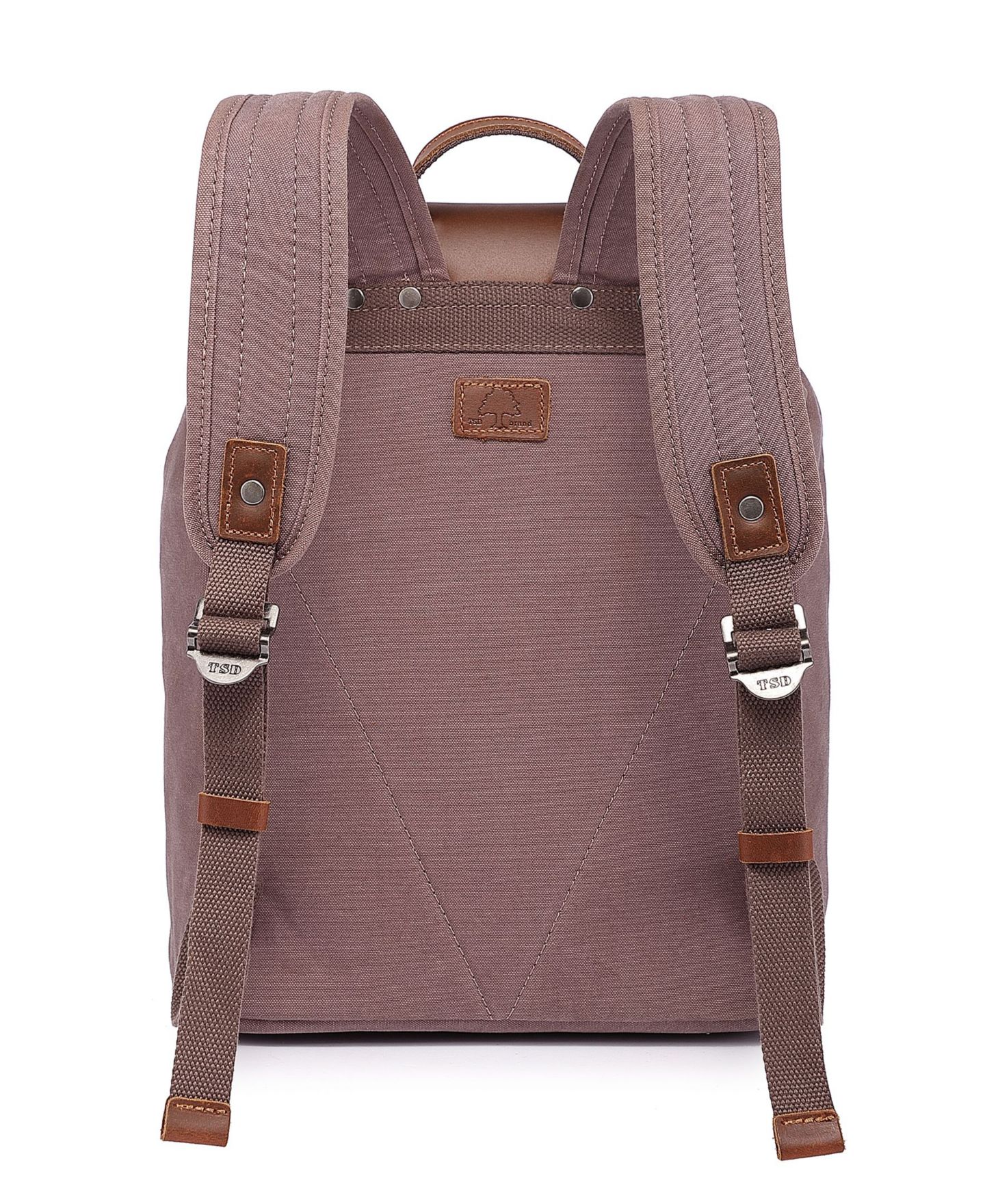 Рюкзак TSD BRAND Bigleaf Canvas, цвет: Коричневый — фото 8