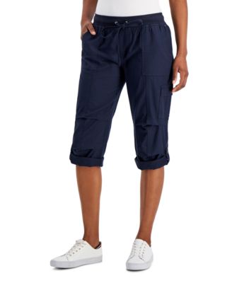 tommy hilfiger capri cargo pants