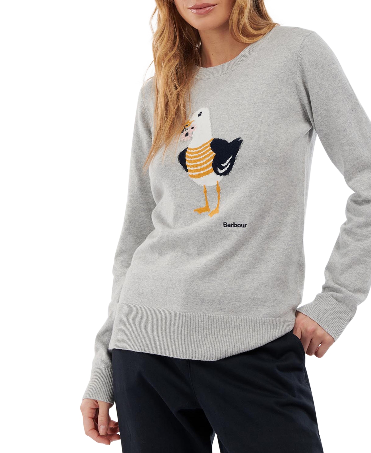 Barbour Patterson Seagull Sweater