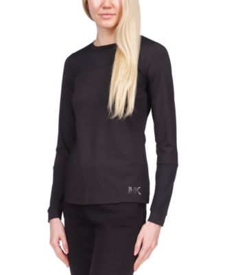 Michael Kors - Mesh-Yoke Top