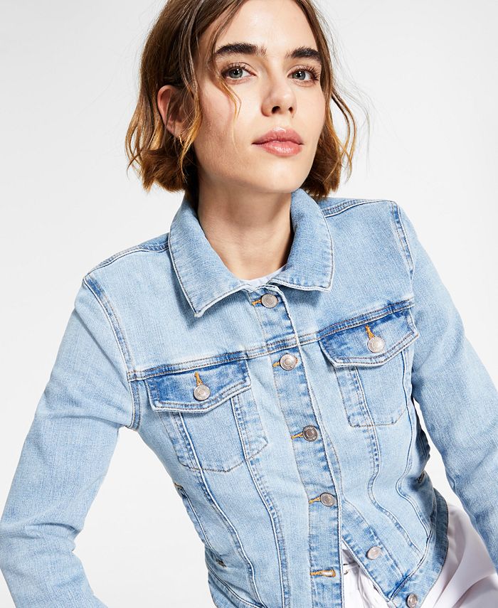 guess denim trucker jacket