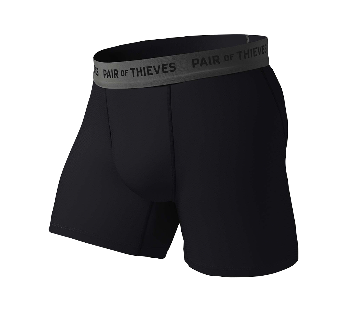 Pair of Thieves Men's SuperFit Breathable Mesh Boxer Brief 2 Pack -grey