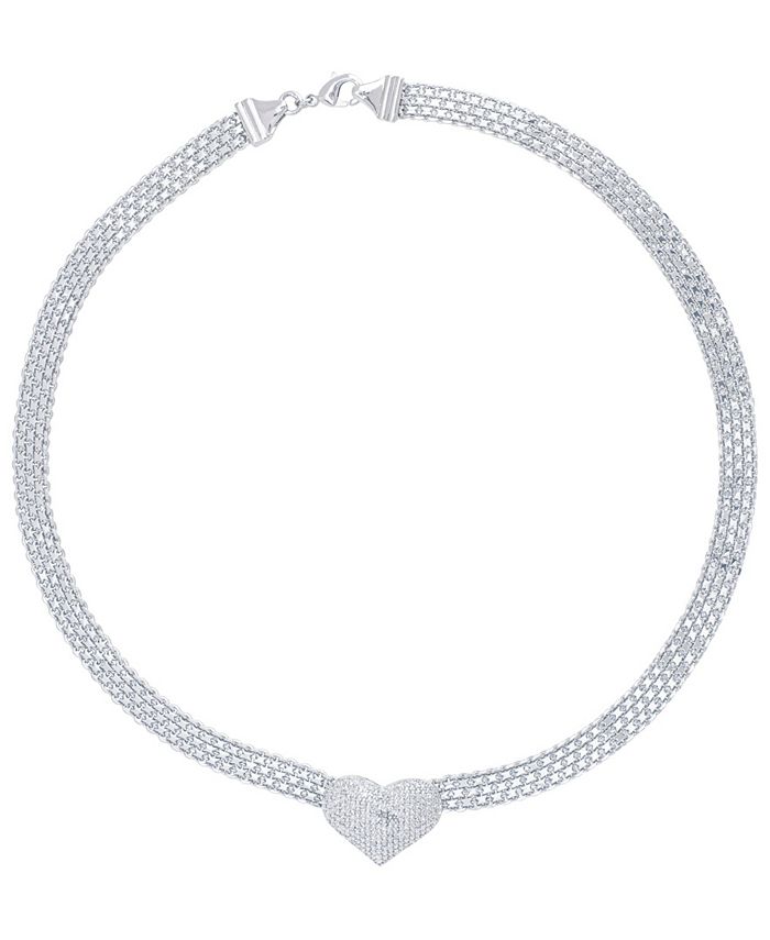 Heart sales necklace macys