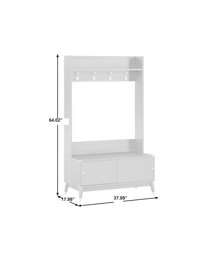 Furniture MidCentury Modern Hall Tree Macy's