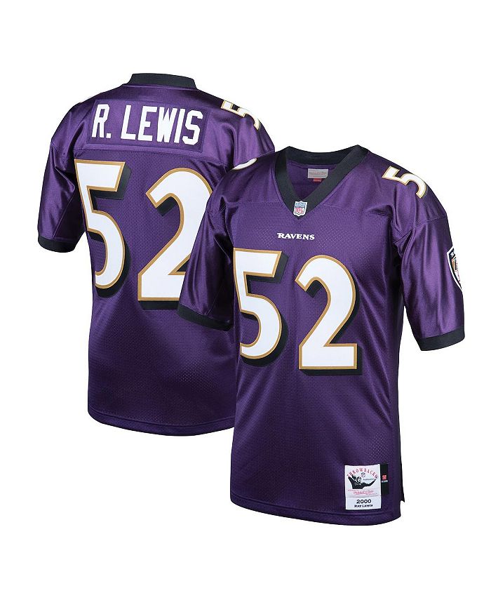 Mitchell & Ness Men's Ray Lewis Baltimore Ravens Replica Throwback Jersey -  Macy's