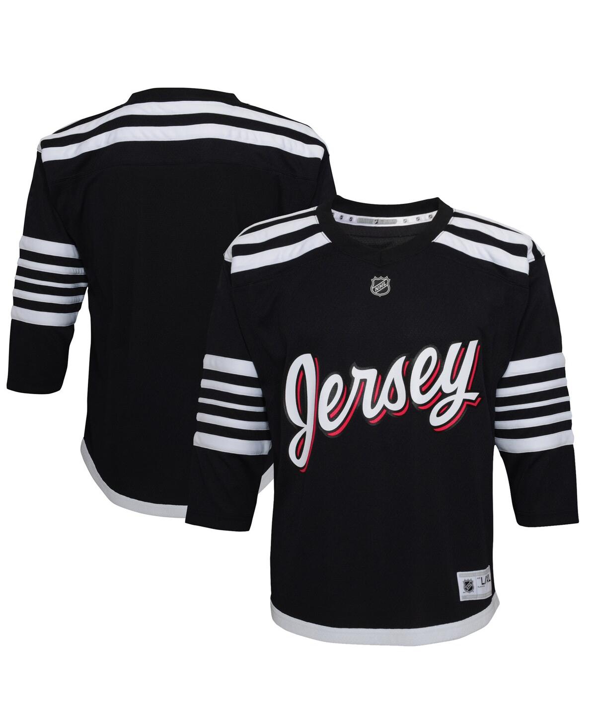 Big BoysNew Jersey Devils 2021/22 Alternate Replica Jersey - Black