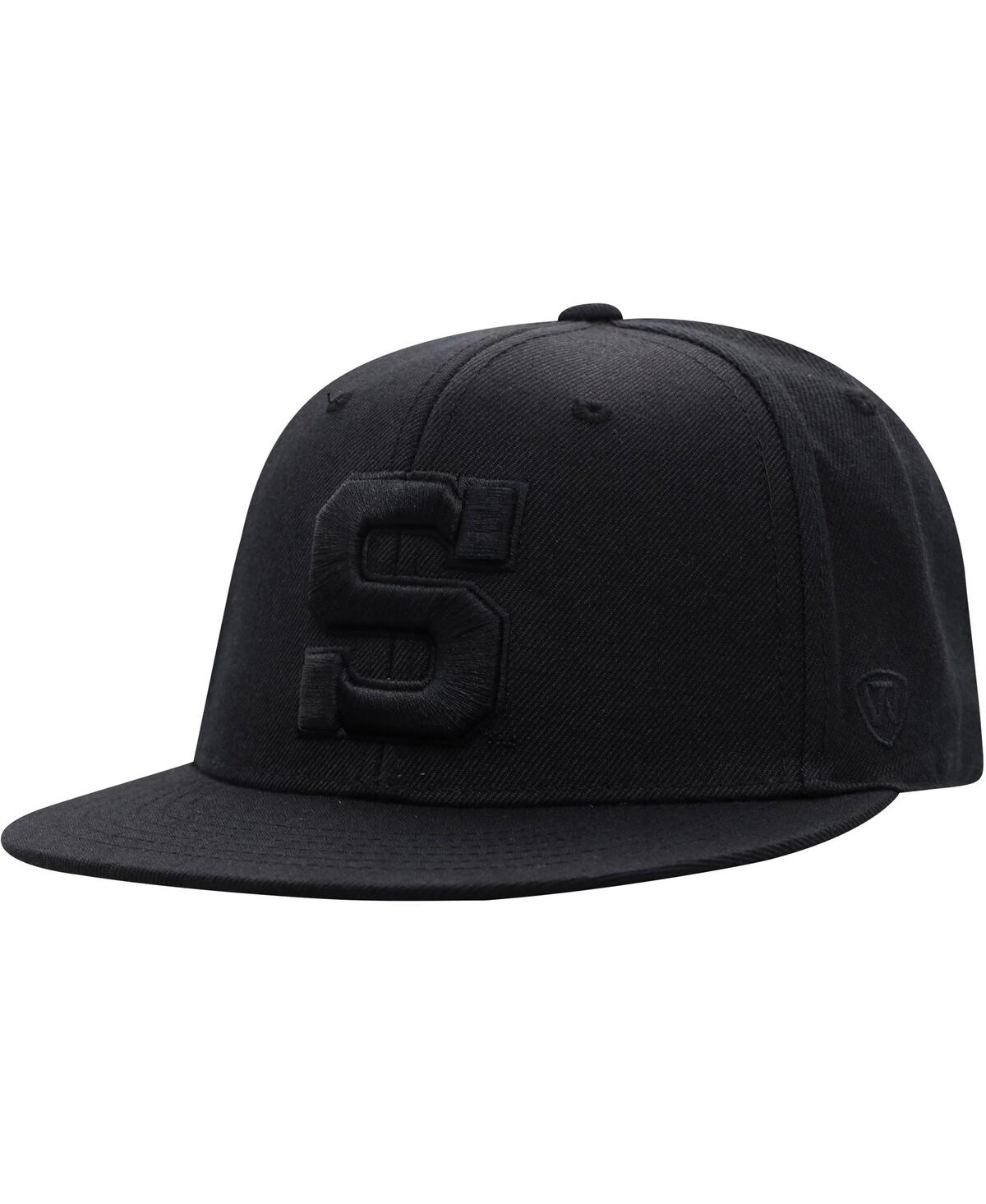 Men's Top of the World Penn State Nittany LionsOnFitted Hat - Black
