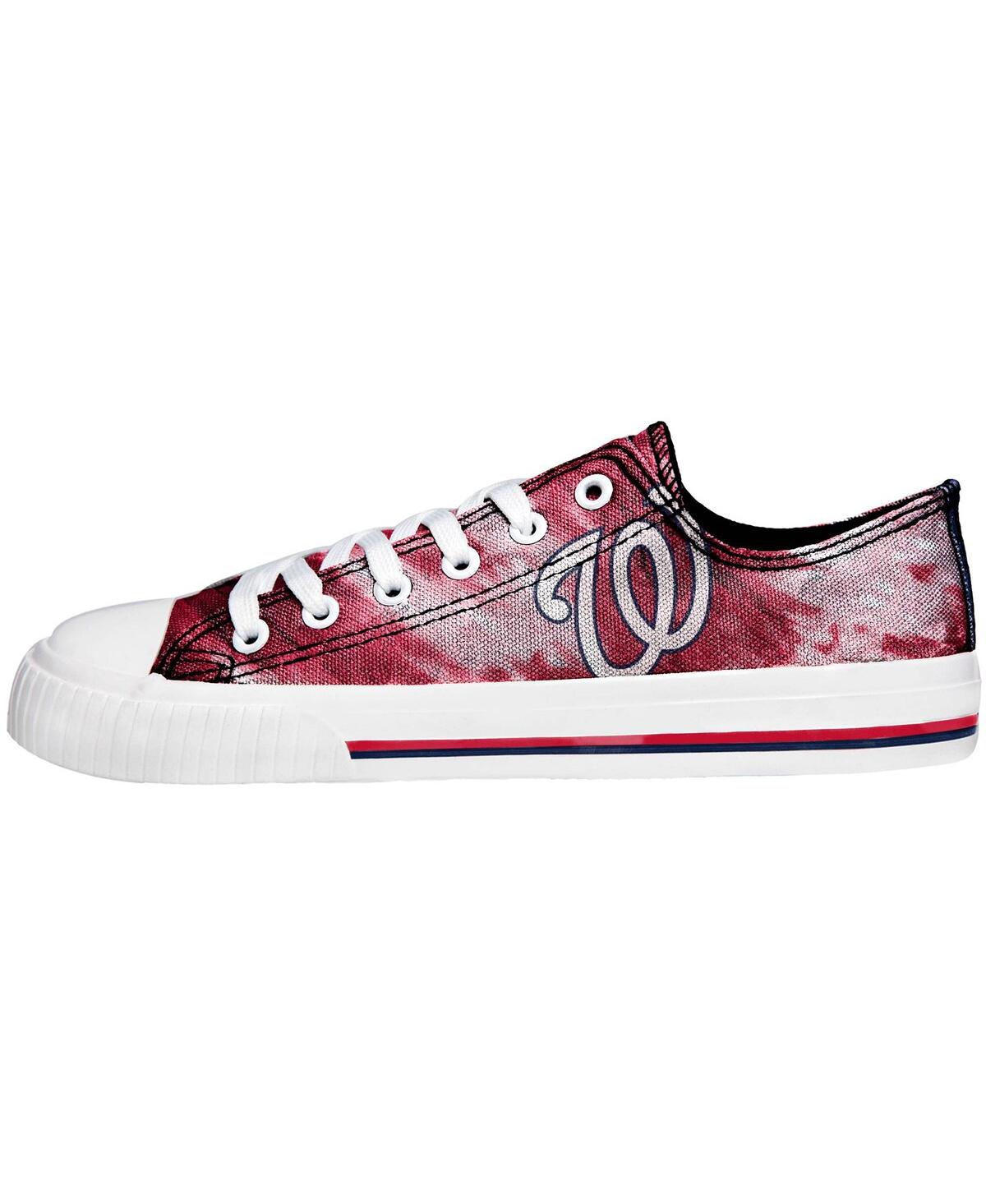 Women's FOCO Milwaukee Brewers Platform Canvas Shoes in White