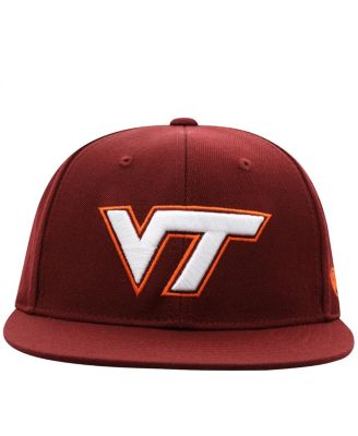 Men's Maroon Virginia Tech Hokies Team Color Fitted Hat